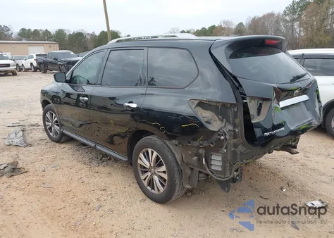 2018 Nissan Pathfinder S из США, поврежденный, VIN 5N1DR2MN7JC674456